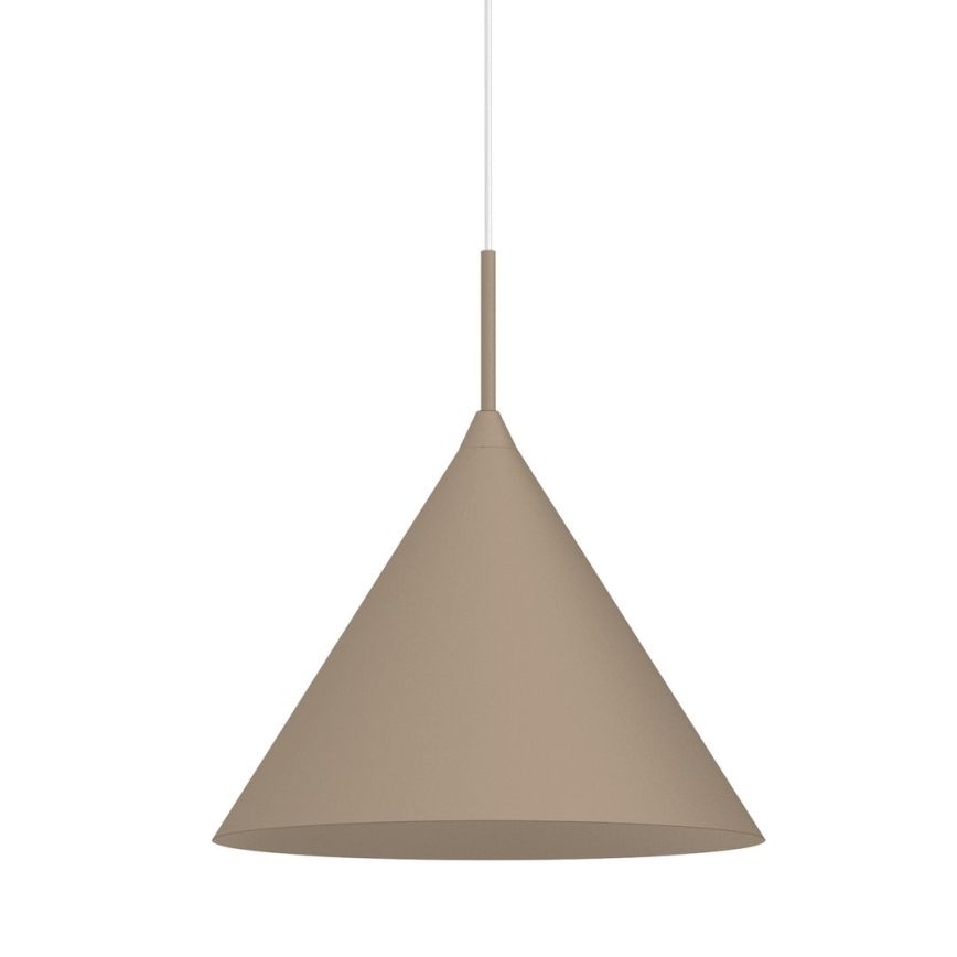 Lustre suspenso por cabo CAPITAL 1xGX53/15W/230V Ø 32 cm taupe