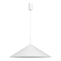 Lustre suspenso por cabo CAPITAL 1xGX53/15W/230V Ø 60 cm branco