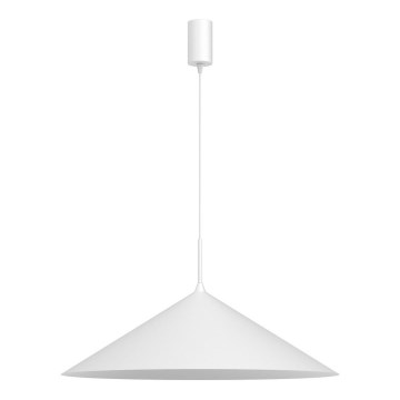 Lustre suspenso por cabo CAPITAL 1xGX53/15W/230V Ø 60 cm branco