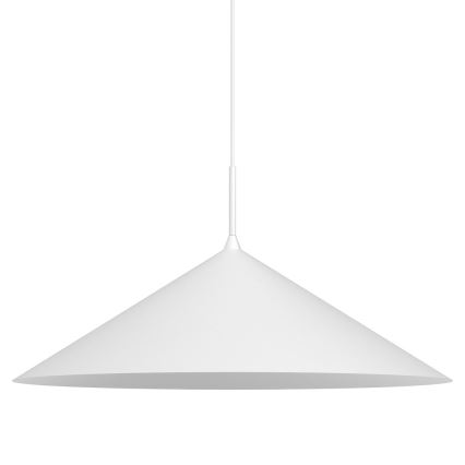 Lustre suspenso por cabo CAPITAL 1xGX53/15W/230V Ø 60 cm branco