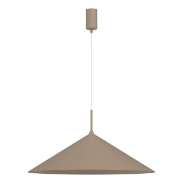 Lustre suspenso por cabo CAPITAL 1xGX53/15W/230V Ø 60 cm taupe