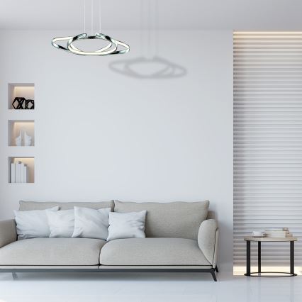 Lustre suspenso por cabo COPERNICUS LED/46W/230V