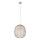 Lustre suspenso por cabo DESTELLO 1xE27/15W/230V Ø 33 cm bege