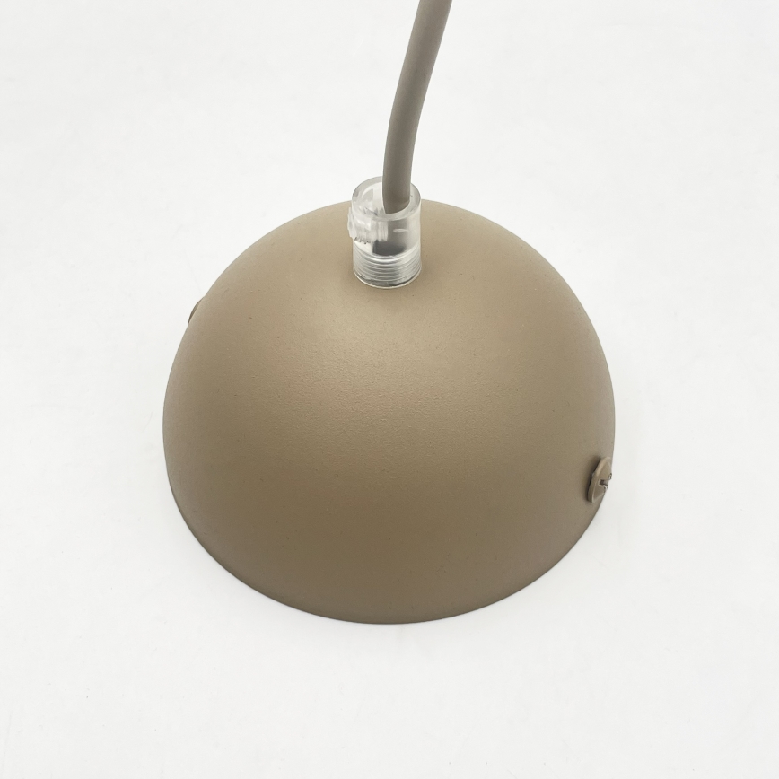 Lustre suspenso por cabo DESTELLO 1xE27/15W/230V Ø 33 cm bege