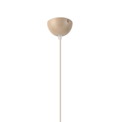 Lustre suspenso por cabo DESTELLO 1xE27/15W/230V Ø 33 cm bege