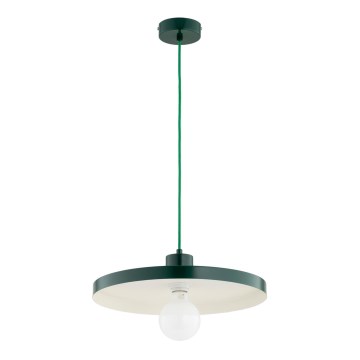 Lustre suspenso por cabo ETERI 1xE27/15W/230V, verde