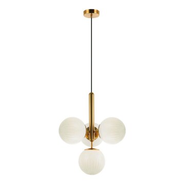 Lustre suspenso por cabo JOLIN 4xG9/5W/230V dourado