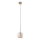 Lustre suspenso por cabo LAVA 1xG9/8W/230V bege/fumado