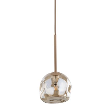 Lustre suspenso por cabo LAVA 1xG9/8W/230V bege/fumê bege