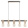 Lustre suspenso por cabo MAXIM 5xE27/15W/230V preto/bege