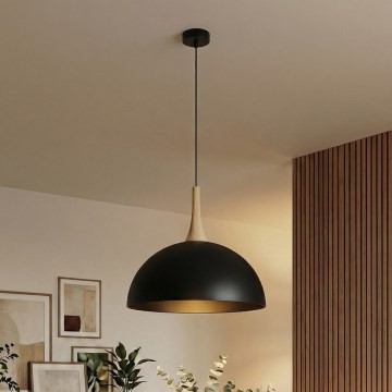 Lustre suspenso por cabo NAUTICA 1xGX53/12W/230V preto