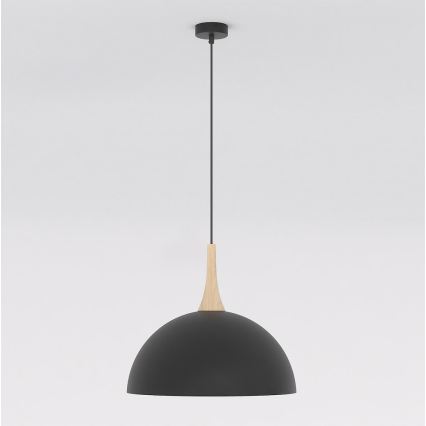 Lustre suspenso por cabo NAUTICA 1xGX53/12W/230V preto