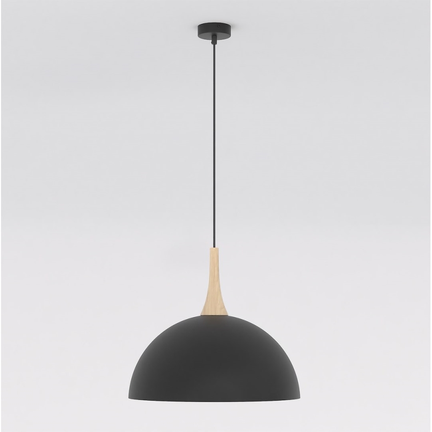 Lustre suspenso por cabo NAUTICA 1xGX53/12W/230V preto