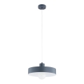 Lustre suspenso por cabo NEVERA 1xE27/15W/230V cinzento