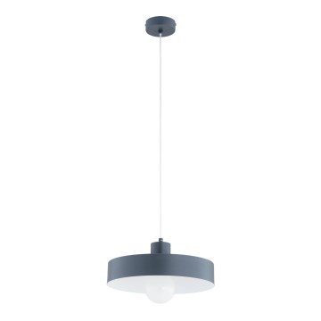 Lustre suspenso por cabo NEVERA 1xE27/15W/230V cinzento