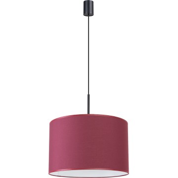 Lustre suspenso por cabo NEVIA 1xE27/15W/230V diâmetro 40 cm vermelho