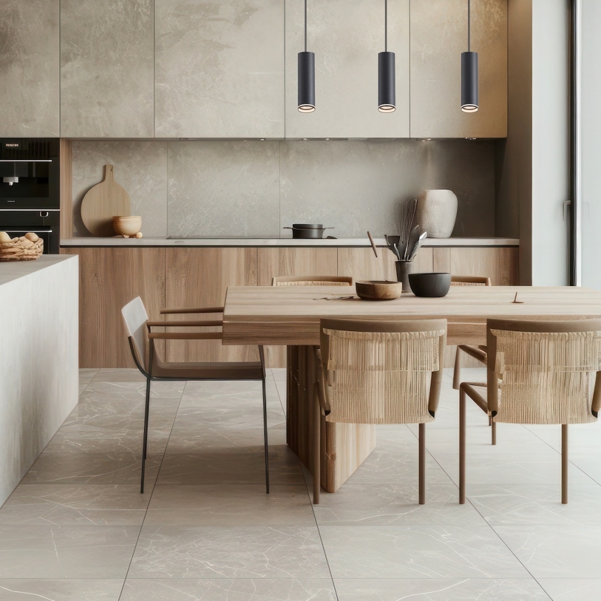 Lustre suspenso por cabo no sistema de calha PIPE 3xGU10/10W/230V preto