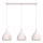 Lustre suspenso por cabo NOAK CLASSIC 3xE27/15W/230V creme