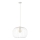 Lustre suspenso por cabo OVELLA, 1x E27/15W/230V, Ø 46 cm, creme