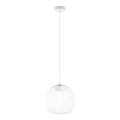Lustre suspenso por cabo OVELLA 1xGX53/10W/230V Ø 25 cm creme