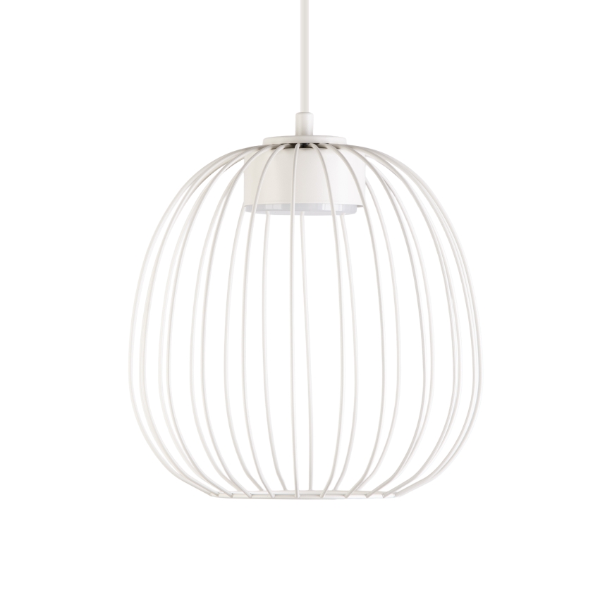 Lustre suspenso por cabo OVELLA 1xGX53/10W/230V Ø 25 cm creme