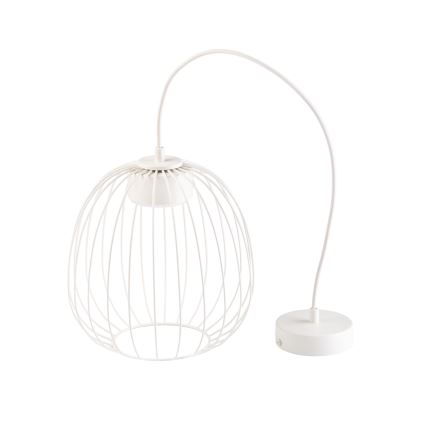 Lustre suspenso por cabo OVELLA 1xGX53/10W/230V Ø 25 cm creme