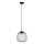 Lustre suspenso por cabo OVELLA 1xGX53/10W/230V Ø 25 cm preto