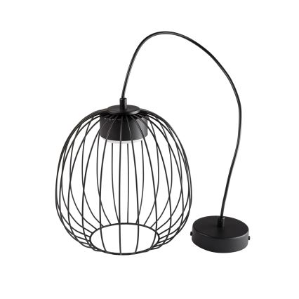 Lustre suspenso por cabo OVELLA 1xGX53/10W/230V Ø 25 cm preto