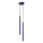 Lustre suspenso por cabo PASTELO 2xG9/8W/230V azul