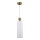 Lustre suspenso por cabo PIEGA 1xE14/40W/230V latão/branco