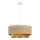 Lustre suspenso por cabo SARTA 1xE27/60W/230V, diâmetro 45 cm, cobre/juta