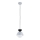 Lustre suspenso por cabo SATORI 1xE27/15W/230V cinzento/preto