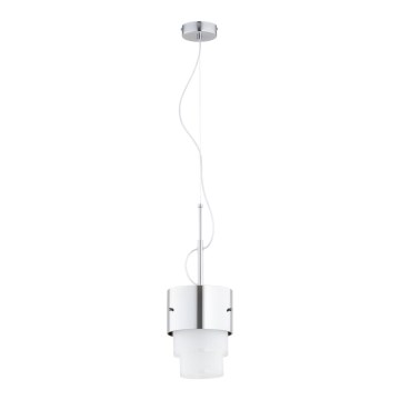 Lustre suspenso por cabo TRI-STAR 1xE27/15W/230V cromado brilhante