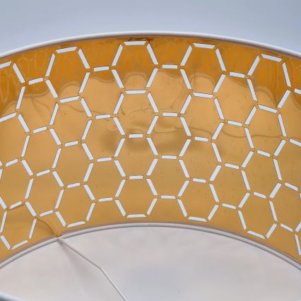 Lustre suspenso por cabo ULLE 1xE27/15W/230V branco