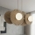 Lustre suspenso por cabo UMBRA 4x G9/8W/230V bege