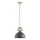 Lustre suspenso por cabo VERTA 1xE27/15W/230V castanho/bege