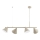 Lustre suspenso por cabo ZELTA 4xE27/15W/230V, bege