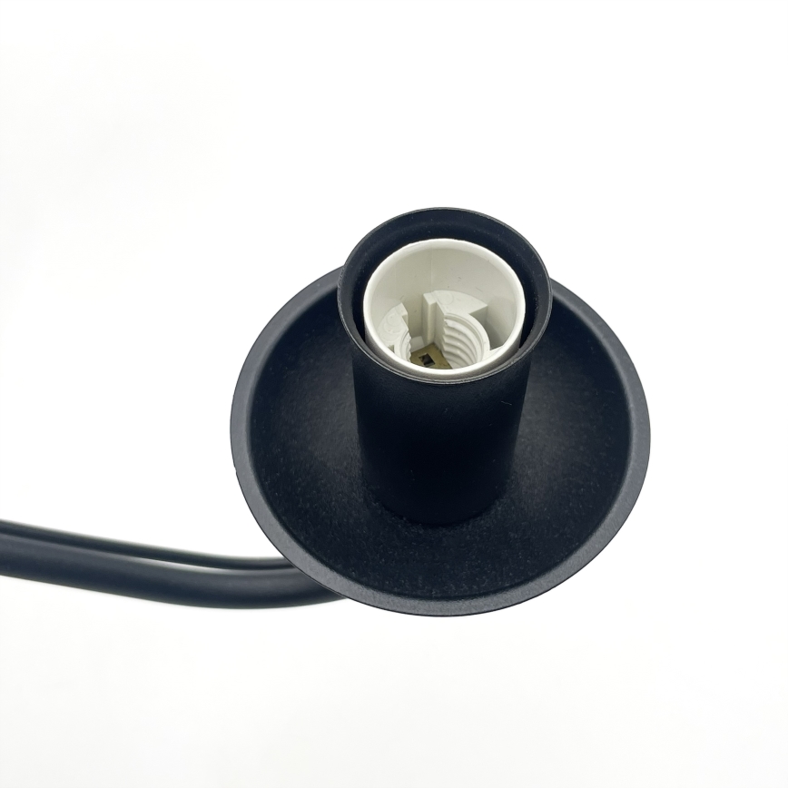 Lustre suspenso por corrente ANTON 5xE14/15W/230V preto