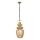Lustre suspenso por corrente BOTTLE 1xE27/40W/230V dourado