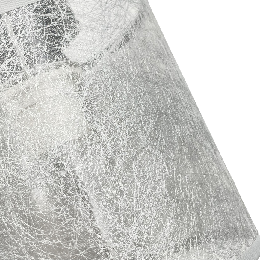 Lustre suspenso por corrente ROSA 5xE27/60W/230V preto/cinzento