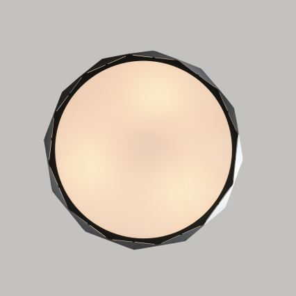 Lustre suspenso REUS 3xE27/40W/230V Ø 47 cm preto