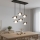 Lustre suspenso RITUAL 6xG9/8W/230V preto