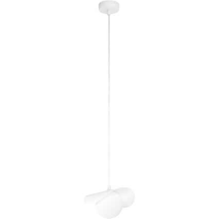 Lustre suspenso RITUAL com cabo, 1xG9/8W/230V, branco