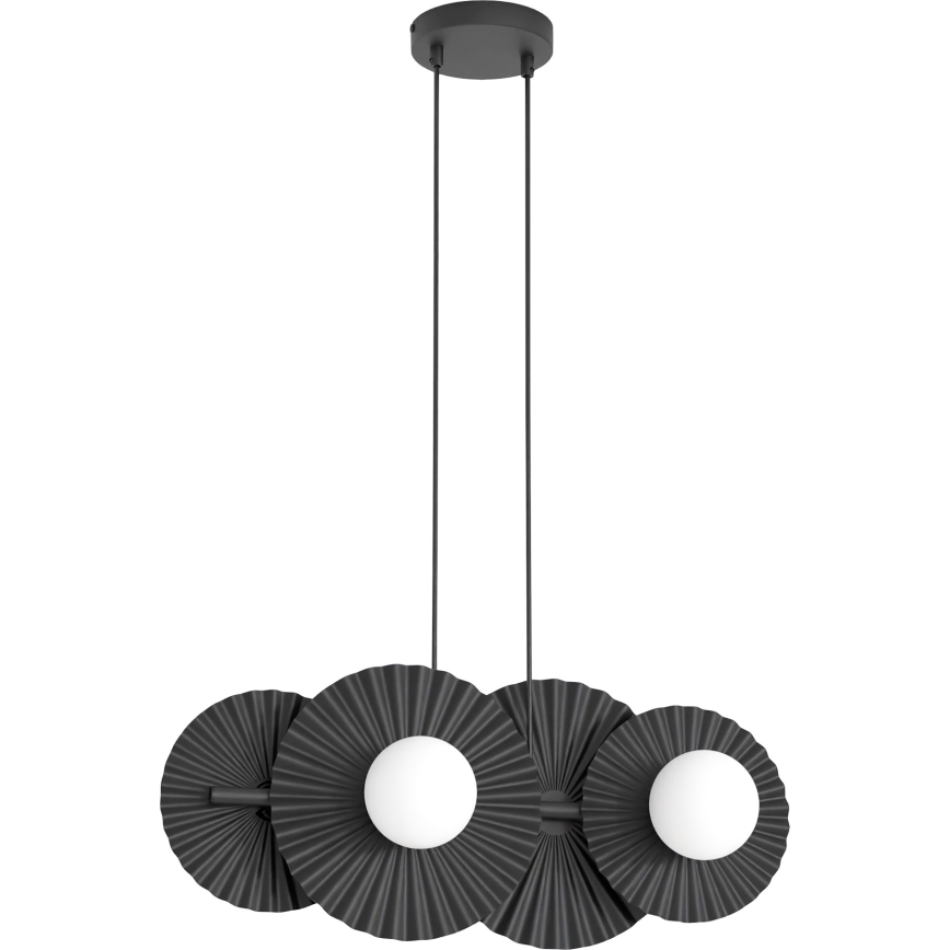 Lustre suspenso UMBRA com cabo 4xG9/8W/230V, preto