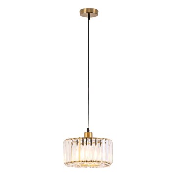 Lustre suspenso VETRO 1xE27/60W/230V dourado