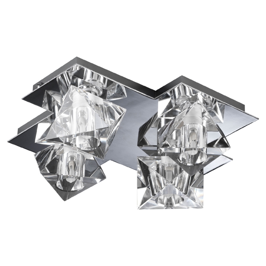 Luxera 1545 - Vidro de substituição para lustre, lâmpada de mesa, candeeiro de pé e aplique BAIKO G9