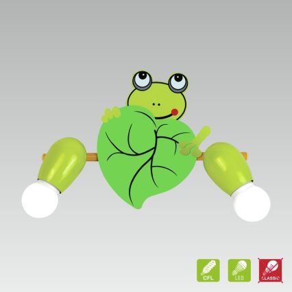 LUXERA 28018 - Foco de criança FLOPS 2xE14/9W/230V