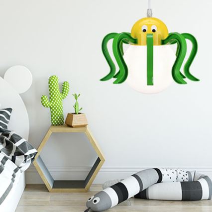 LUXERA 28026 - Candelabro de criança MICCA 1xE27/13W/230V