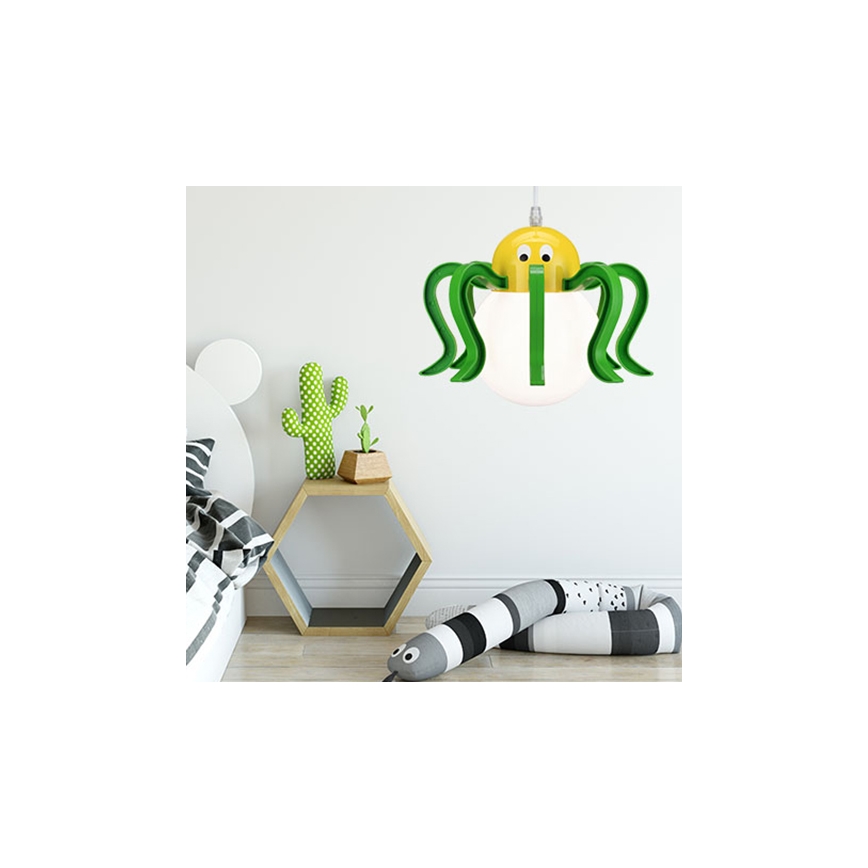 LUXERA 28026 - Candelabro de criança MICCA 1xE27/13W/230V