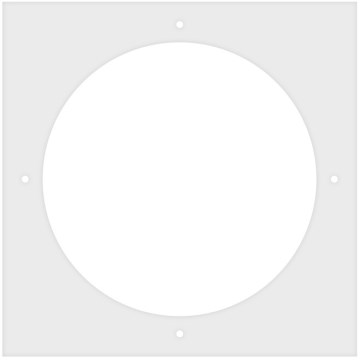 Luxera 31027 - Vidro de substituição para candeeiro de teto PUEBLO E27